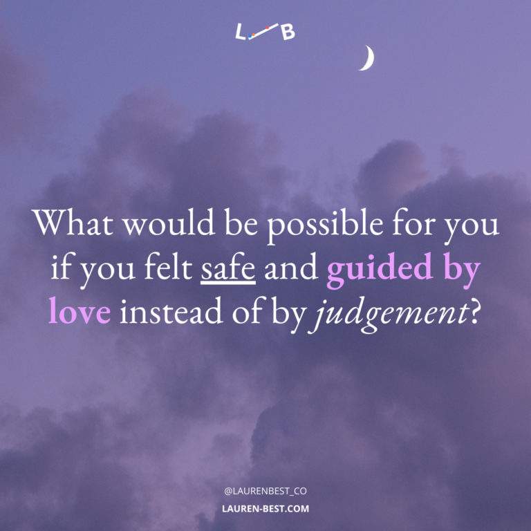 What Is possible if you judged less and chose love instead?